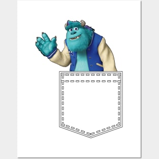 Sulley in my Pocket Posters and Art